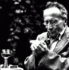 'The Objectivation Principle-the hypothesis of the real world..is a simplification where without being aware of it, we exclude the subject of cognizance from the Nature that we endeavor to understand.. which by this very procedure becomes the objective world. At the end ..I put myself which had constructed the world as a mental product, back into it- with the pandemonium of disastrous logical consequences that flow from this chain of faulty reasoning.. The antinomy cannot be solved at the level of present day Science..[which is] entirely engulfed [in it]- without knowing it.. Science must be made anew..'